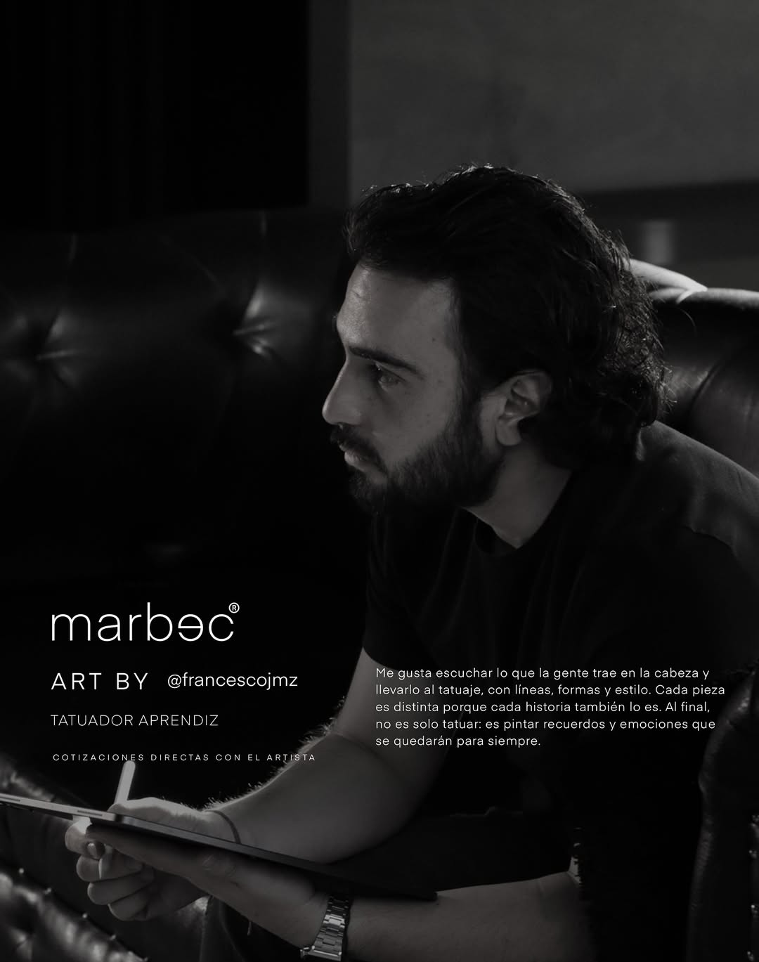 Francesco — Tatuador Aprendiz